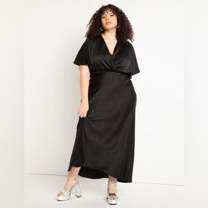 NWT ELOQUII Kimono Sleeve Maxi Dress